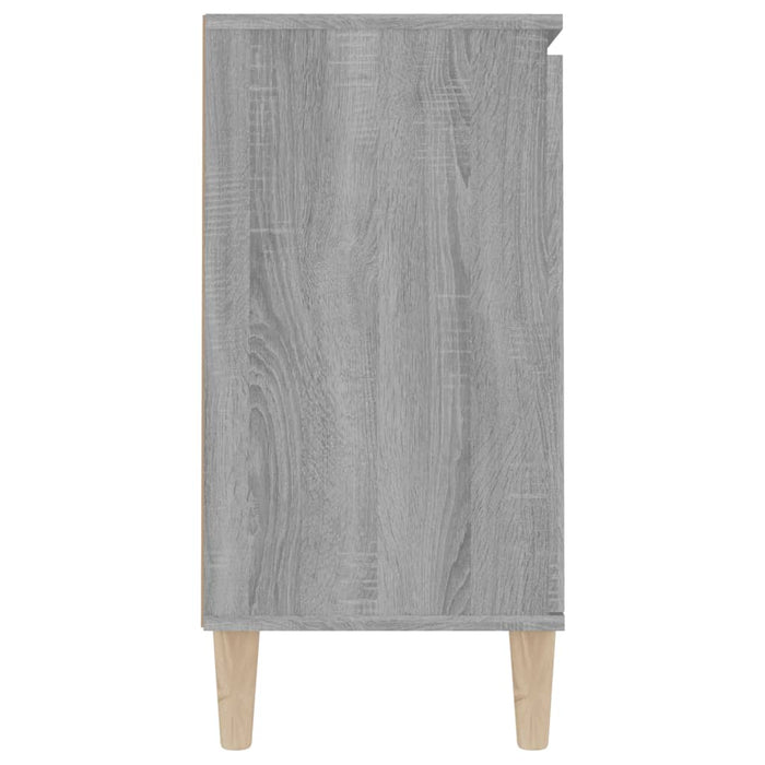 Credenza Grigio Sonoma 103,5x35x70 cm in Legno Ingegnerizzato 815163