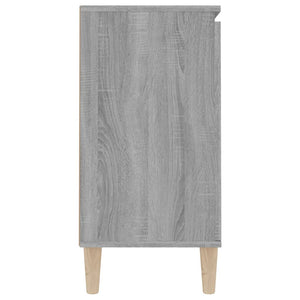 Credenza Grigio Sonoma 101x35x70 cm in Legno Ingegnerizzato 815163