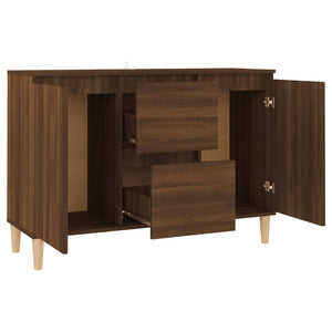 Credenza Rovere Marrone 103,5x35x70 cm in Legno Ingegnerizzato 815164