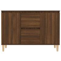 Credenza Rovere Marrone 103,5x35x70 cm in Legno Ingegnerizzato 815164