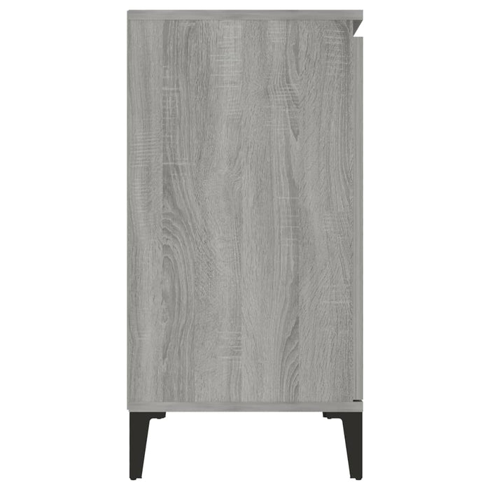 Credenza Grigio Sonoma 104x35x70 cm in Legno Multistrato 815166