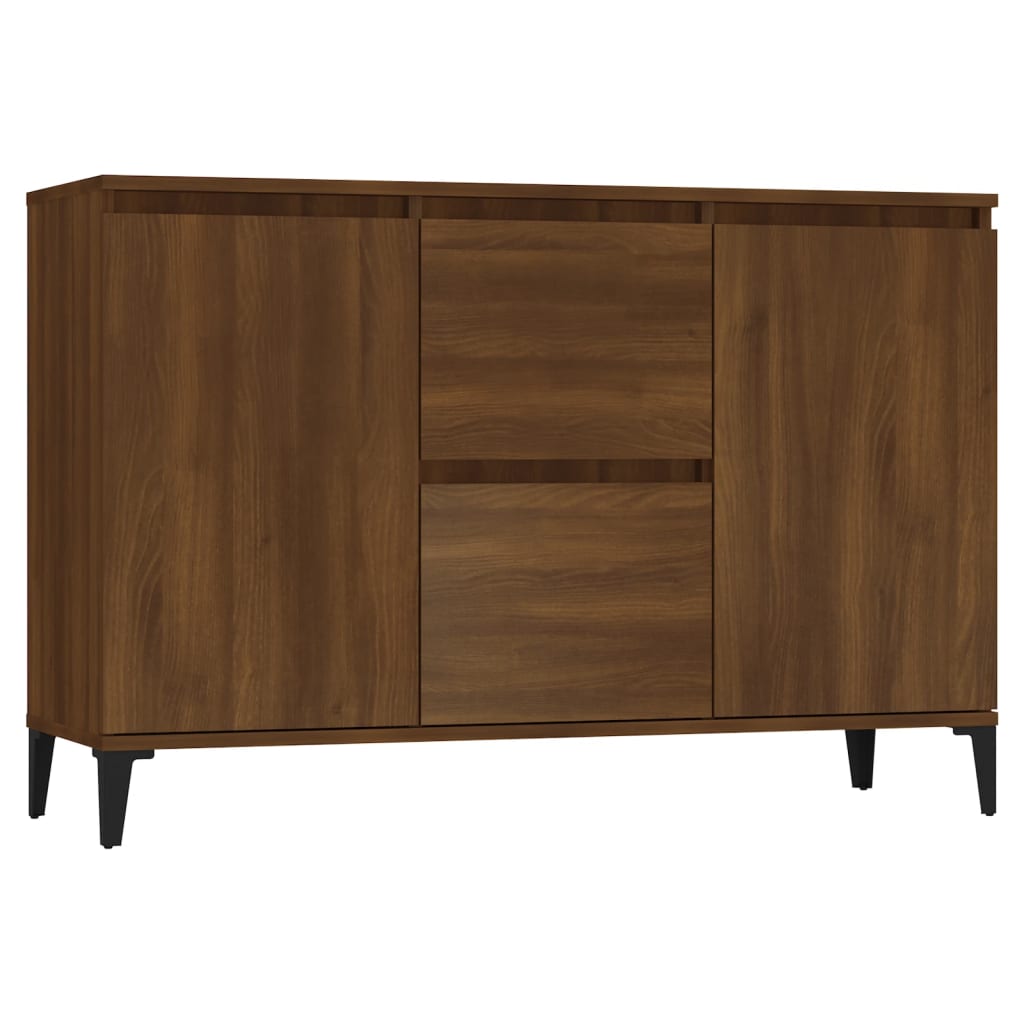 Credenza Rovere Marrone 104x35x70 cm in Legno Ingegnerizzato 815167