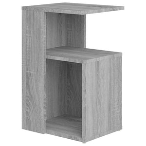 Tavolino da Salotto Grigio Sonoma 36x30x56 cm Legno Multistrato 815190