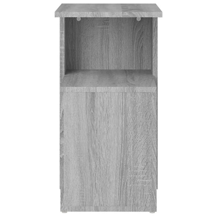 Tavolino da Salotto Grigio Sonoma 36x30x56 cm Legno Multistrato 815190