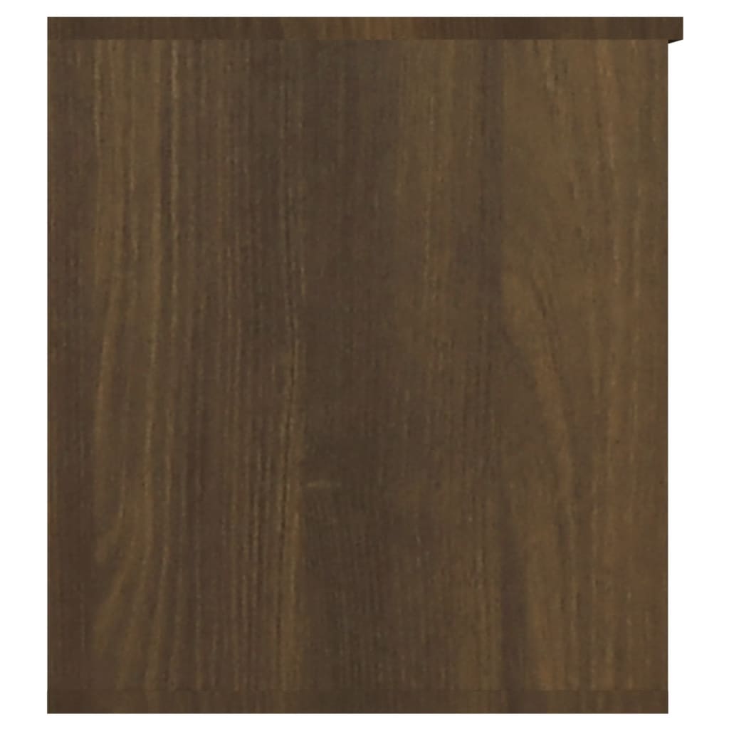 Cassapanca Rovere Marrone 84x42x46 cm in Legno Ingegnerizzato cod mxl 46222