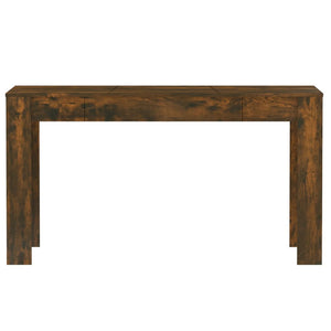 Tavolo da Pranzo Rovere Fumo 140x74,5x76 cm Legno Multistrato