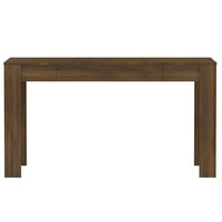 Tavolo da Pranzo Rovere Marrone 140x74,5x76cm Legno Multistrato