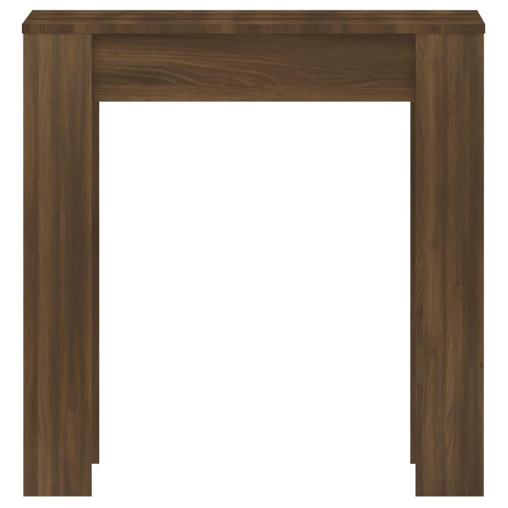 Tavolo da Pranzo Rovere Marrone 140x74,5x76cm Legno Multistrato