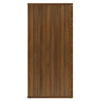 Credenza Rovere Marrone 80x36x75 cm in Legno Ingegnerizzato cod mxl 7382