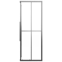 Cabina Doccia ESG Smerigliato 70x70x180 cm Nera cod mxl 42264