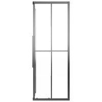 Cabina Doccia ESG Smerigliato 90x70x180 cm Nera cod mxl 42290