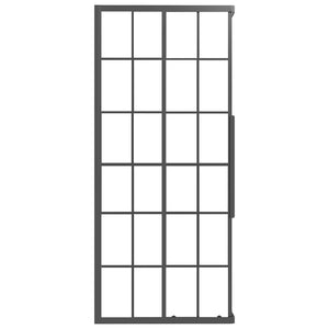 Cabina Doccia ESG Smerigliato 80x70x180 cm Nera