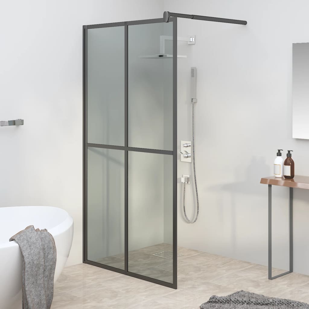 Cabina Doccia 100x195 cm Vetro Temperato Scuro cod mxl 47082