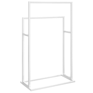 Portasciugamani Autoportante Bianco 48x24x78,5 cm in Ferro cod mxl 52758