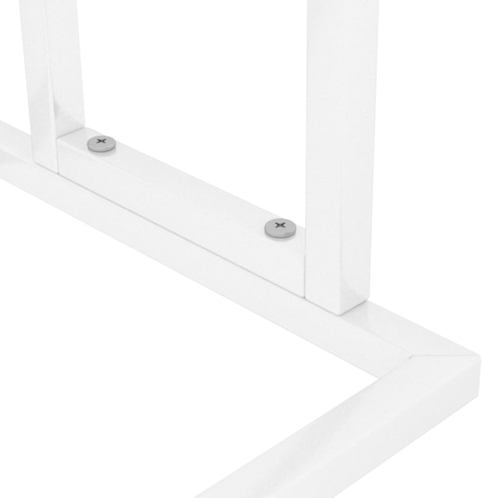 Portasciugamani Autoportante Bianco 48x24x78,5 cm in Ferro cod mxl 52758