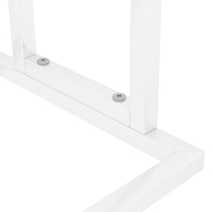 Portasciugamani Autoportante Bianco 48x24x78,5 cm in Ferro cod mxl 52758