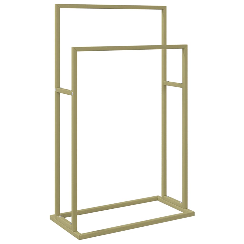 Portasciugamani da Pavimento Oro 48x24x78,5 cm in Ferro cod mxl 52924