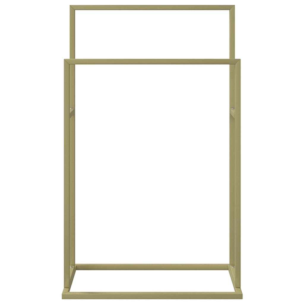 Portasciugamani da Pavimento Oro 48x24x78,5 cm in Ferro cod mxl 52924