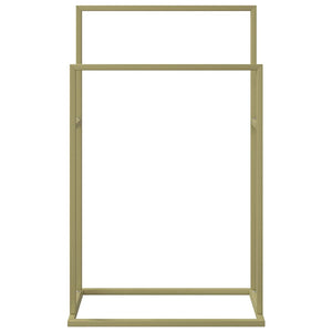 Portasciugamani da Pavimento Oro 48x24x78,5 cm in Ferro cod mxl 52924