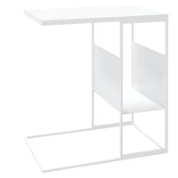 Tavolino Bianco 55x36x59,5 cm Legno Multistrato cod 10041