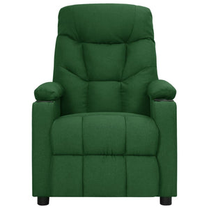 Poltrona Elettrica Reclinabile Verde Scuro in Tessuto cod mxl 56246