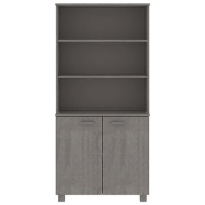 Credenza in Legno Massello di Pino Grigio Chiaro cod mxl 13723