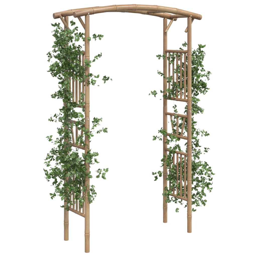 Arco da Giardino per Rose in Bambù 118x40x187 cm 341746