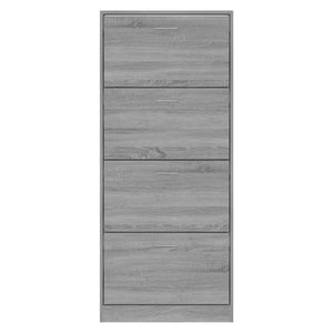 Scarpiera Grigio Sonoma 63x24x147 cm in Legno Multistrato cod mxl 47593