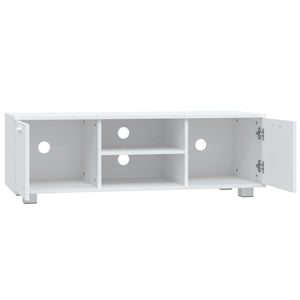 Mobile Porta TV Bianco 120x40,5x35 cm in Legno Multistrato cod mxl 21572