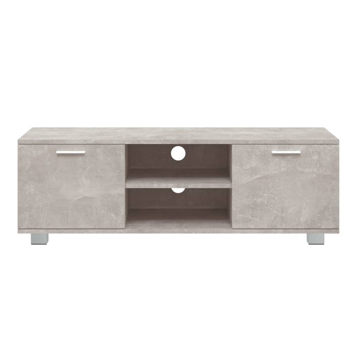 Mobile per TV Grigio Cemento 120x40,5x35 cm Legno Multistrato 342618