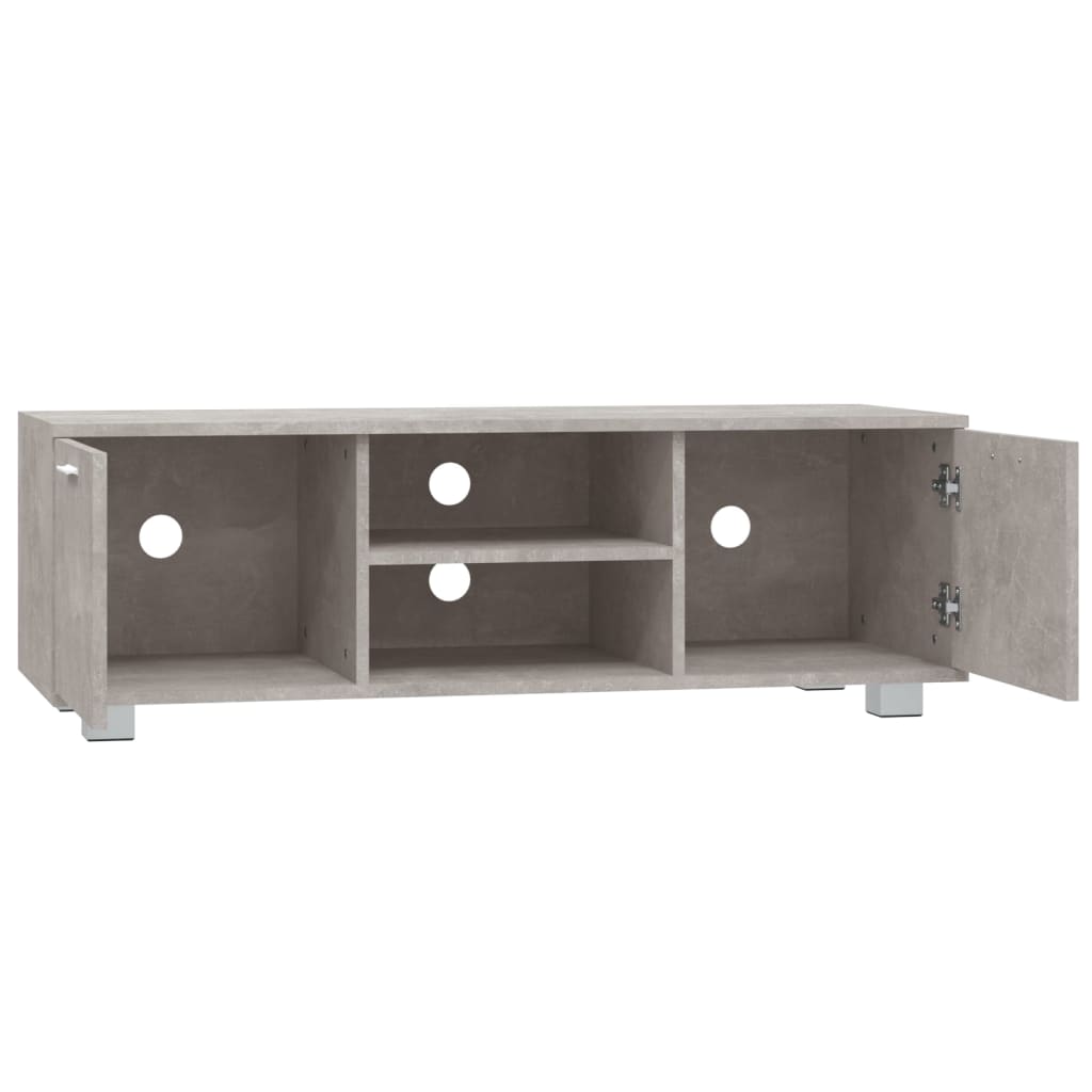 Mobile per TV Grigio Cemento 120x40,5x35 cm Legno Multistrato 342618