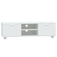 Mobile Porta TV Bianco 140x40,5x35 cm in Legno Multistrato 342622