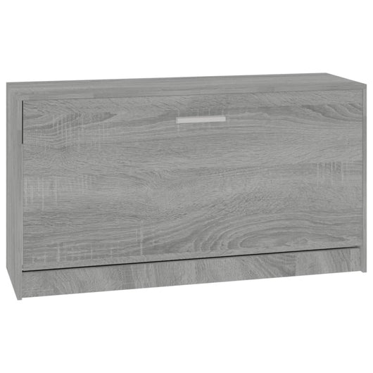 Scarpiera Grigio Sonoma 80x24x45 cm in Legno Multistrato 342645