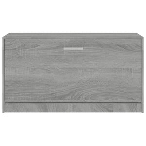 Scarpiera Grigio Sonoma 80x24x45 cm in Legno Multistrato 342645