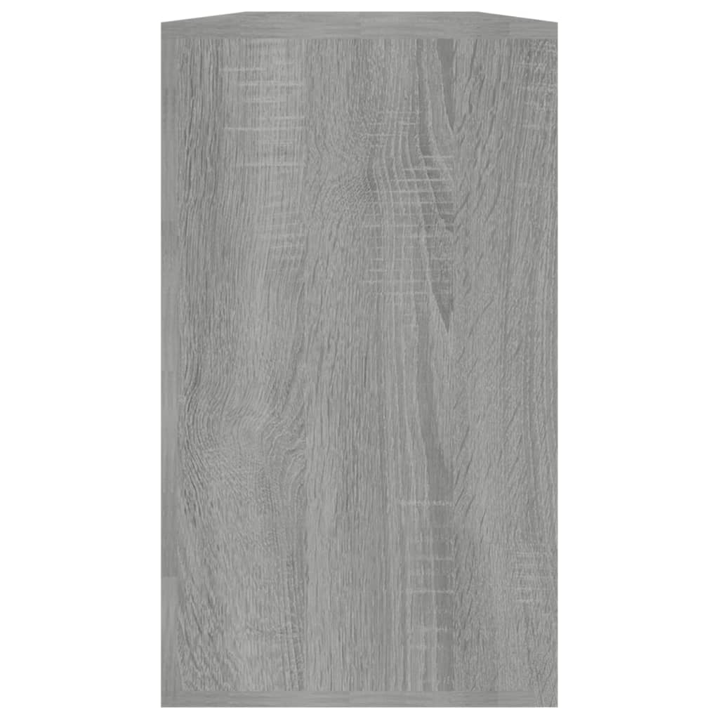 Scarpiera Grigio Sonoma 80x24x45 cm in Legno Multistrato 342645