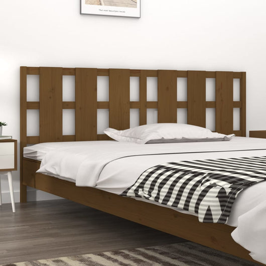 Testiera Letto Miele 205,5x4x100 cm in Legno Massello di Pino cod mxl 46401