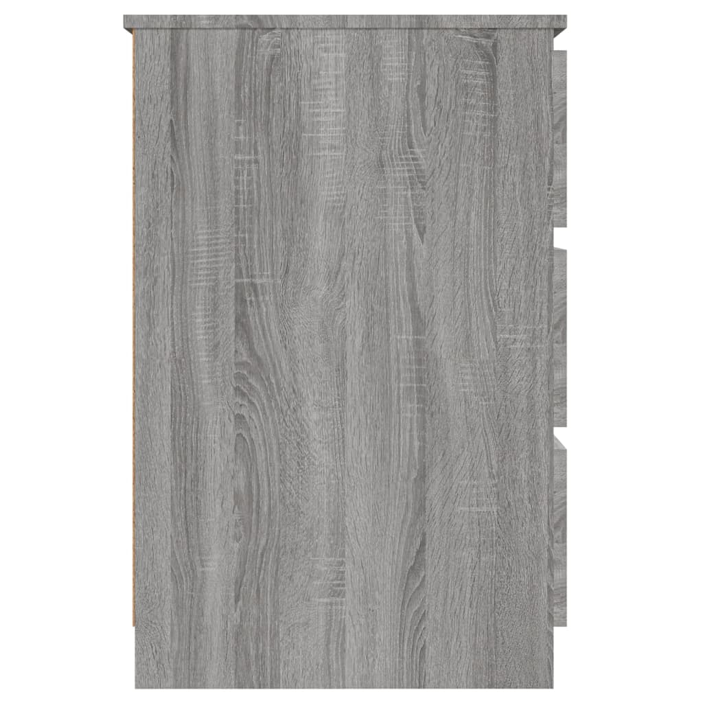 Scrivania Grigio Sonoma 140x50x77 cm in Legno Multistrato 815439