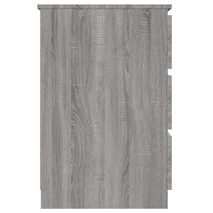 Scrivania Grigio Sonoma 140x50x77 cm in Legno Multistrato 815439