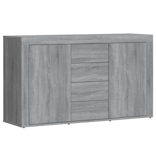 Credenza Grigio Sonoma 120x36x69 cm in Legno Multistrato cod mxl 9384