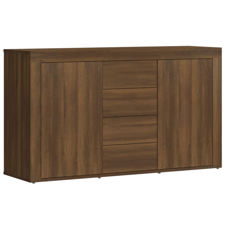 Credenza Rovere Marrone 120x36x69 cm in Legno Multistrato cod mxl 9449