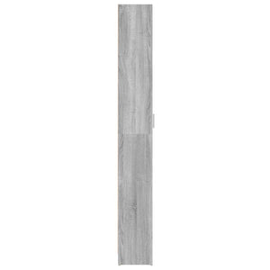 Armadio Corridoio Grigio Sonoma 55x25x189 cm Legno Multistrato 815517