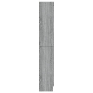 Mobile Vetrina Grigio Sonoma 82,5x30,5x185,5 Legno Multistrato cod mxl 14885