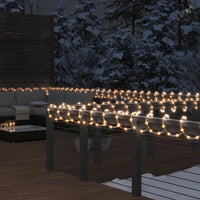 Stringa di Luci con 120 LED Bianco Caldo 5 m in PVC 343306