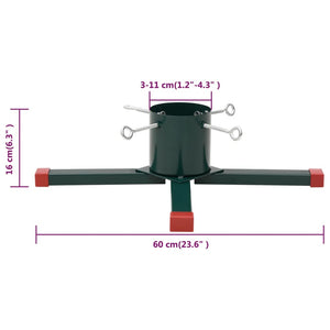 Supporto per Albero di Natale 60x60x16 cm 343332