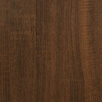 Mensole Espositive Parete 3 pz Rovere Marrone Legno Multistrato cod mxl 33654