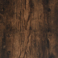 Scrivania Rovere Fumo 90x40x72 cm in Legno Multistrato 815303