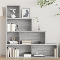 Libreria Grigio Sonoma 155x24x160 cm cod mxl 15046