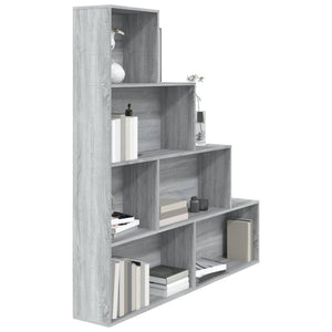 Libreria Grigio Sonoma 155x24x160 cm cod mxl 15046