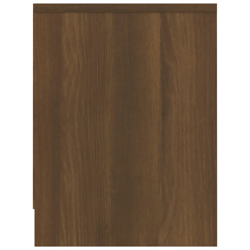 Comodino Rovere Marrone 40x30x40 cm Legno Ingegnerizzato 815409