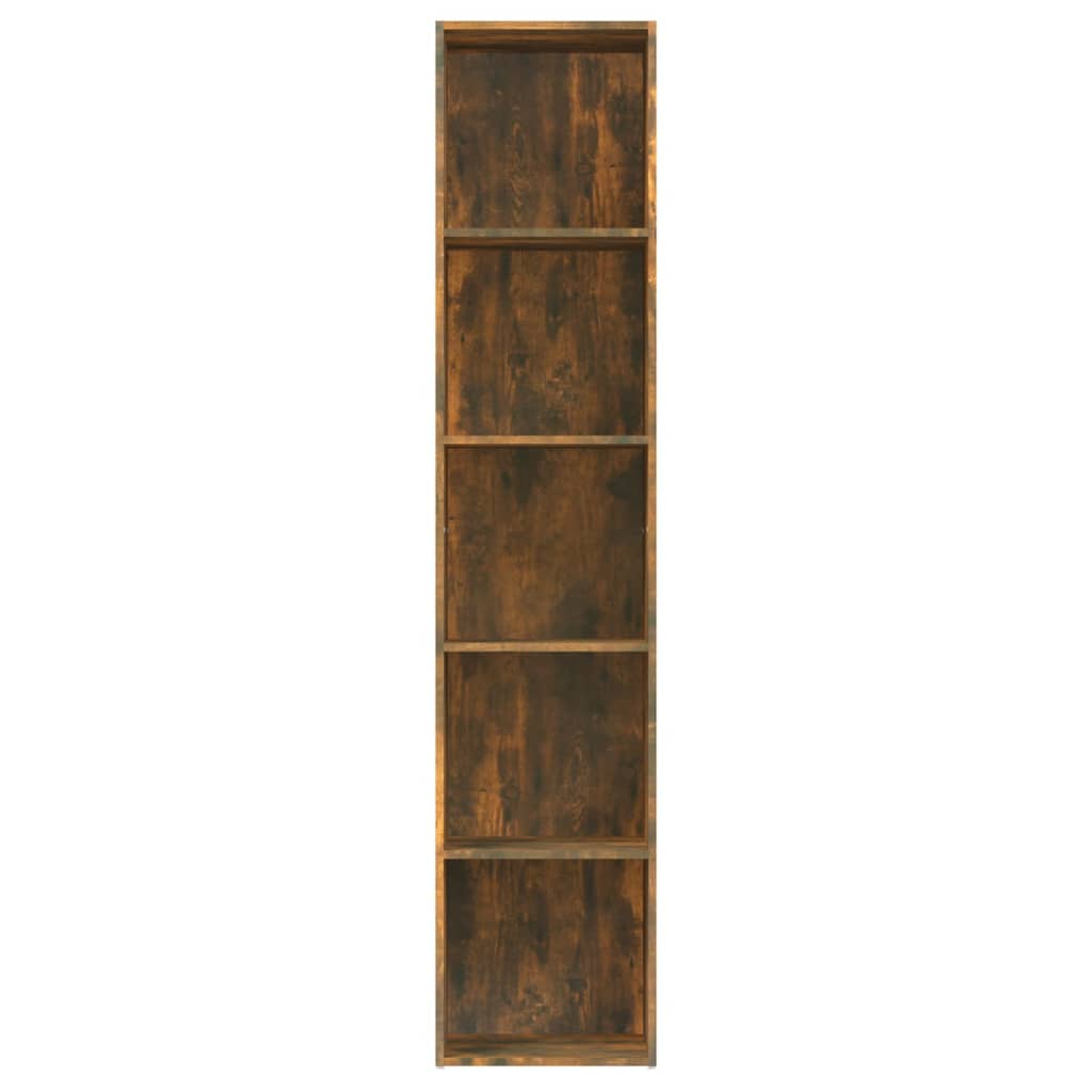 Libreria Rovere Fumo 40x30x189 cm in Legno Multistratocod mxl 121076